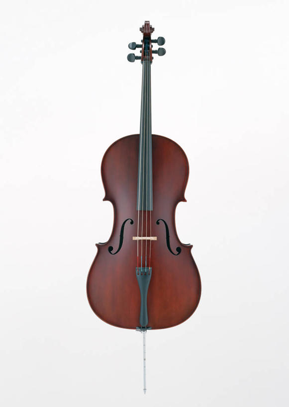 无人,竖图,室内,特写,白天,白色背景,正面,静物,一把,阴影,反射,木制,影子,褐色,大提琴,乐器,弦乐器,木制品,摄影,影棚,弓拉弦乐器,弓拉弦鸣乐器,彩图,影棚拍摄,拍摄