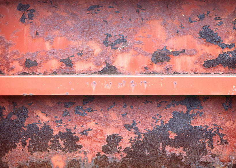 无人,横图,室外,特写,白天,正面,建材,建筑,静物,生锈,钢材,纹路,金属,材料,纹理,墙,棕色,墙壁,墙面,红色,建造,钢板,腐蚀,侵蚀,肌理,腐化,锈迹斑斑,彩图