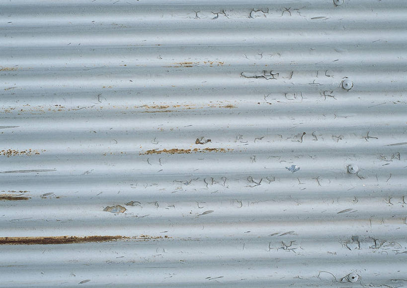 无人,横图,室外,特写,白天,正面,建材,建筑,静物,生锈,钢材,纹路,金属,材料,纹理,墙,墙壁,墙面,灰色,建造,镀锌钢板,钢板,腐蚀,侵蚀,镀锌,肌理,腐化,锈迹斑斑,彩图,镀锌板,防腐