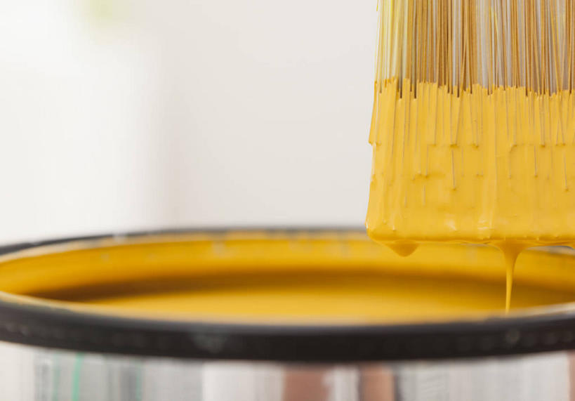 无人,横图,室内,特写,白天,白色背景,正面,装修,金属制品,朦胧,模糊,装饰,金属,材料,罐子,装潢,一个,黄色,粉刷,瓶子,刷子,摄影,影棚,单个,油漆,保护,涂料,彩图,影棚拍摄,拍摄