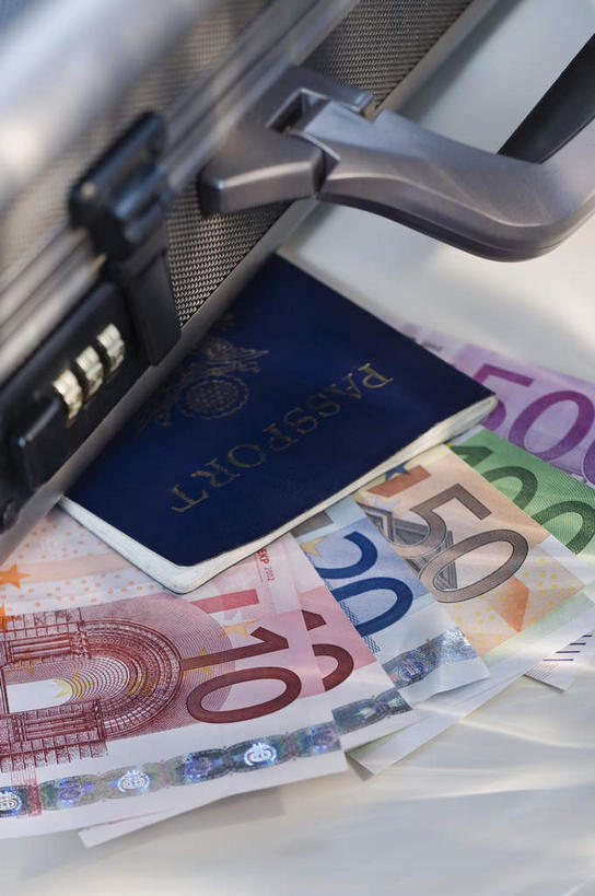 无人,竖图,俯视,室内,特写,白天,钱,静物,许多,朦胧,模糊,包,标志,公文包,钱币,数字,文字,字符,弧形,欧元,标识,排列,红色,蓝色,橙色,钞票,金融,纸币,摄影,阿拉伯数字,影棚,经济,公事包,护照,证明,队列,流通,纸钞,贸易,货币,现金,硬币,彩图,高角度拍摄,影棚拍摄,拍摄,证件