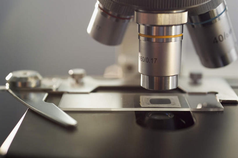 无人,横图,室内,特写,白天,正面,仪器,静物,检查,反射,分析,科学,显微镜,实验室,研究室,观察,清晰,探索,放大,观看,仔细,透镜,凸透镜,聚焦,关注,试验室,载玻片,光学,清楚,玻片,盖玻片,彩图