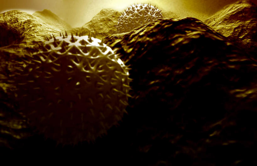 无人,横图,插画,室内,特写,白天,正面,数码,科技,静物,许多,阴影,黑色背景,网络,医学,细胞,高光,几何,计算机图形,合成,图画,画,人体,电脑合成图,数码合成图,生物学,漫画,花粉,过敏,生理学,写实,具体,具象,过敏反应,彩图,花粉粒