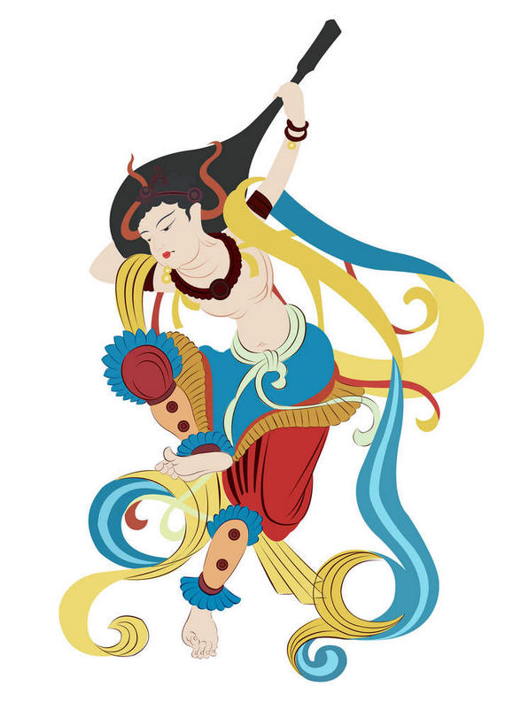 东方人,一个人,无人,站,竖图,插画,室内,白天,白色背景,正面,民族服装,数码,科技,亚洲,仅一个年轻女性,仅一个女性,仅一个人,一把,阴影,环绕,缠绕,网络,线条,乐器,琵琶,弦乐器,高光,几何,计算机图形,合成,图画,黄种人,画,扛,站着,电脑合成图,数码合成图,合成图,弹拨弦鸣乐器,纠缠,漫画,写实,具体,具象,民乐之王,扛在肩上,年轻女性,女人,女性,亚洲人,站立,彩图,全身,传统服装,民俗服,弹拨弦乐器