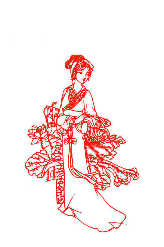 东方人,一个人,无人,站,笑,微笑,竖图,室内,特写,白天,白色背景,正面,民族服装,纯洁,莲花,静物,叶子,亚洲,仅一个年轻女性,仅一个女性,仅一个人,一张,服装,神话,艺术,盛开,丝绸,丝带,纸艺,手工艺品,绿叶,缎带,花蕾,扭头,注视,黄种人,文化,绸带,花,花瓣,花朵,鲜花,衣服,红色,纸制品,工艺品,剪纸,花苞,花蕊,观察,看,站着,转头,嫩叶,摄影,服饰,影棚,观看,神仙,察看,高雅,富贵,神圣,衣着,穿着,关注,摄影棚,传说,纯净,自信心,品位,剪画,刻纸,六月花神,正直,衣饰,八仙,中国神话,何仙姑,鞭蕖,鞭蓉,芙蕖,菡萏,荷花,六月春,藕花,水旦,水芙蓉,水华,水芸,溪客,年轻女性,女人,女性,亚洲人,叶,叶片,站立,彩图,全身,影棚拍摄,传统服装,民俗服,拍摄