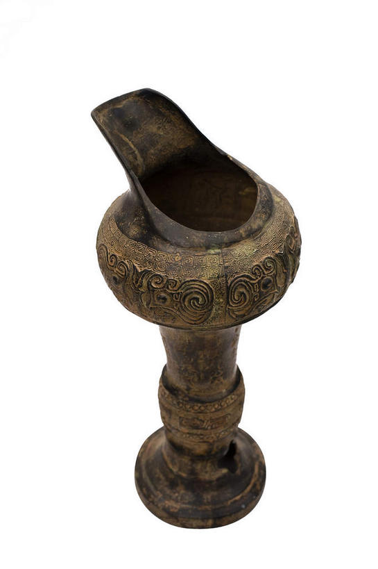 无人,竖图,俯视,室内,特写,白天,白色背景,静物,杯子,纹路,纹理,一个,酒杯,摄影,影棚,单个,摄影棚,肌理,彩图,高角度拍摄,影棚拍摄,拍摄,觚