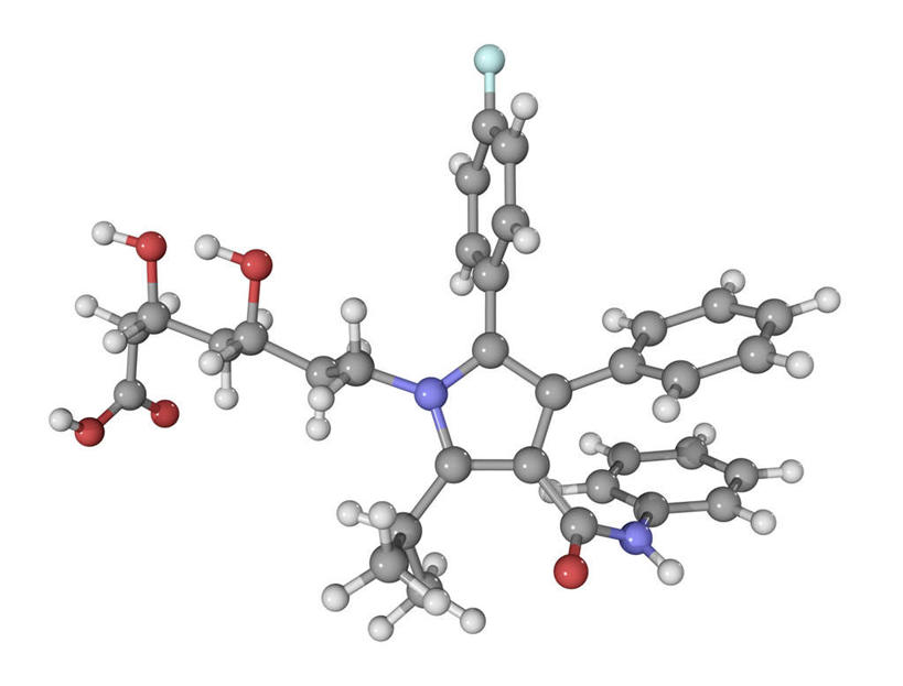 无人,横图,插画,室内,特写,白天,白色背景,正面,数码,分子,科技,阴影,网络,化学,圆形,高光,几何,计算机图形,合成,图画,画,球,红色,蓝色,灰色,模型,球体,生物,电脑合成图,数码合成图,原子,漫画,写实,具体,具象,胆固醇,阿托伐他汀,模子,彩图