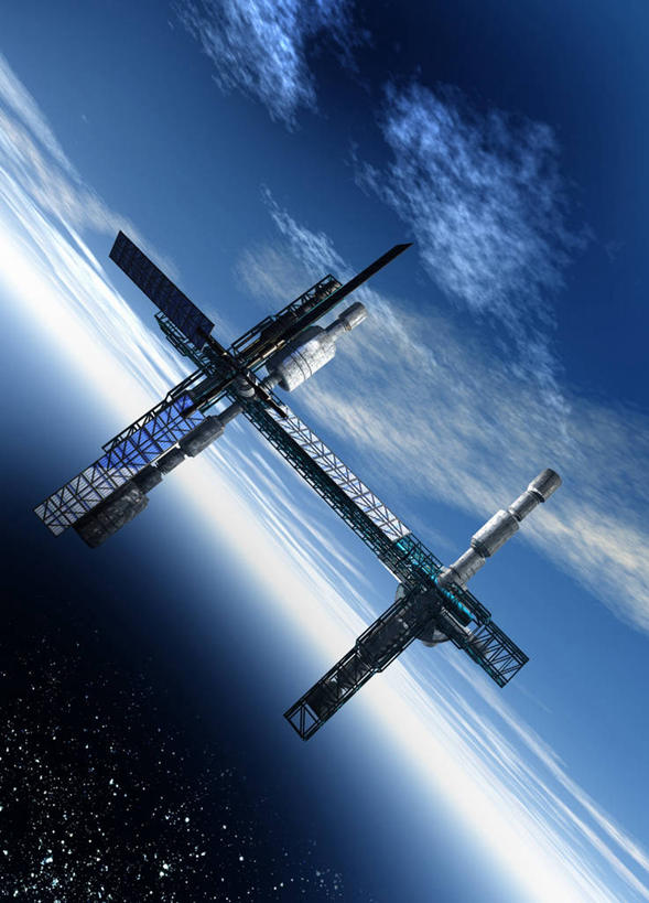 无人,太空站,竖图,插画,室内,白天,正面,探险,神秘,数码,宇宙,科技,阴影,光线,科学,空间站,太空,网络,影子,云,云朵,灯光,高光,几何,计算机图形,合成,云彩,图画,画,白云,自然,探索,发现,电脑合成图,数码合成图,人造卫星,天体,合成图,漫画,天文学,外太空,写实,具体,具象,载人航天器,轨道站,航天站,彩图