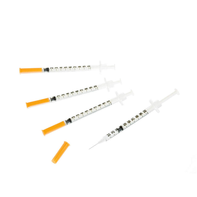 无人,方图,俯视,室内,特写,白天,白色背景,静物,一排,整齐,排列,针管,针筒,注射,四支,摄影,影棚,医疗,医疗设备,注射器,队列,胰岛素,糖尿病,彩图,高角度拍摄,影棚拍摄,拍摄