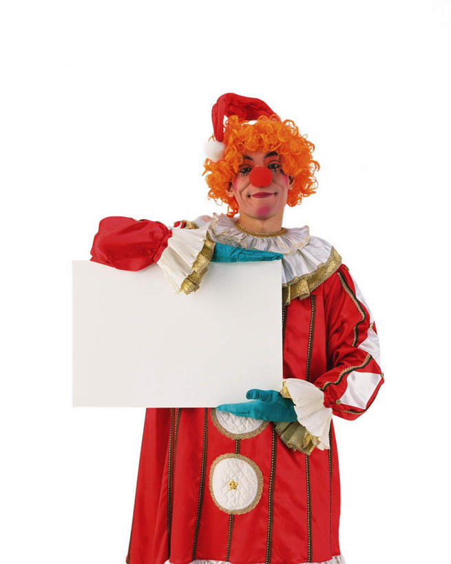 东方人,一个人,小丑,站,笑,微笑,竖图,室内,白天,白色背景,正面,化妆,帽子,亚洲,仅一个男性,仅一个人,握,纸质,假发,拿,拿着,黄种人,仅一个年轻男性,黄色,白板,彩妆,站着,握着,摄影,影棚,搞笑,小丑帽,记录板,记事板,狂欢帽,派对帽,聚会帽,纸帽,小丑妆,男人,男性,年轻男性,亚洲人,丑角,站立,半身,彩图,影棚拍摄,欢乐,开心,拍摄