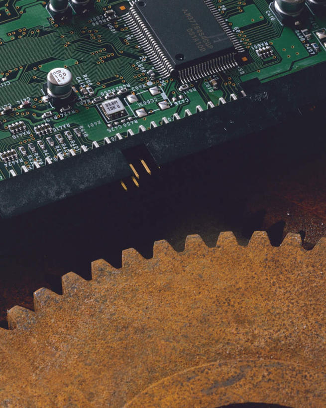 无人,竖图,俯视,室内,特写,白天,零件,齿轮,静物,连接,阴影,组合,生锈,反射,主板,工具,影子,一个,机械,铁锈,单个,链接,芯片,锈迹,五金,紧固,拼接,拼凑,母板,拼合,凑集,聚合,撮合,链结,牢固,彩图,高角度拍摄