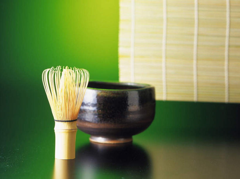 无人,横图,室内,特写,白天,正面,桌面,桌子,静物,绿色背景,阴影,反射,影子,榻榻米,一个,茶具,碗,摄影,影棚,单个,茶筅,茶叶搅拌器,彩图,影棚拍摄,拍摄