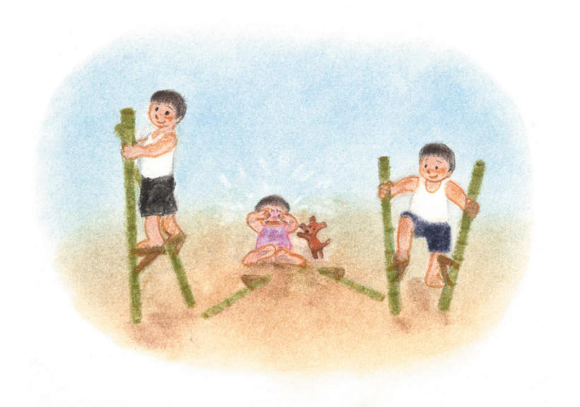 东方人,儿童,无人,三个人,伙伴,朋友,站,坐,哭,横图,插画,室内,白天,正面,友谊,纯洁,数码,科技,亚洲,握,阴影,网络,高光,几何,计算机图形,拿,合成,图画,拿着,注视,黄种人,踩,画,小孩,蓝色,蓝天,天空,天,踩着,观察,看,站着,可爱,童年,童趣,握着,晴朗,观看,电脑合成图,数码合成图,察看,关注,漫画,童真,烂漫,无邪,踩高跷,万里无云,写实,具体,具象,天真,友情,男孩,男人,男性,女孩,女人,女性,亚洲人,晴空,晴空万里,站立,坐着,彩图,全身,哭泣,哭啼,男生,女生