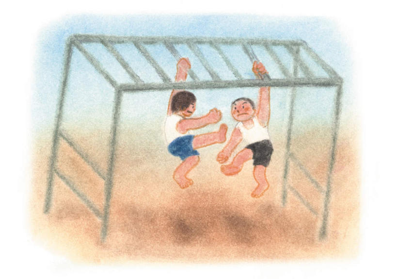 东方人,儿童,无人,两个人,伙伴,朋友,拉,攀登,横图,插画,室内,白天,白色背景,正面,友谊,纯洁,数码,科技,亚洲,握,悬挂,阴影,服装,网络,高光,几何,计算机图形,挂,合成,图画,注视,休闲装,黄种人,画,小孩,衣服,观察,看,休闲,休闲服,爬,可爱,童年,童趣,握着,服饰,观看,电脑合成图,数码合成图,察看,关注,漫画,童真,烂漫,无邪,写实,具体,具象,天真,友情,男孩,男人,男性,亚洲人,攀爬,彩图,全身,吊梯,健身吊梯,男生