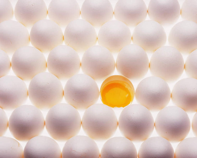 无人,横图,俯视,室内,特写,白天,白色背景,桌面,桌子,一排,许多,阴影,整齐,反射,木制,椭圆,影子,蛋,蛋黄,鸡蛋,排列,一个,黄色,白色,木制品,摄影,影棚,单个,队列,卵,彩图,高角度拍摄,影棚拍摄,拍摄