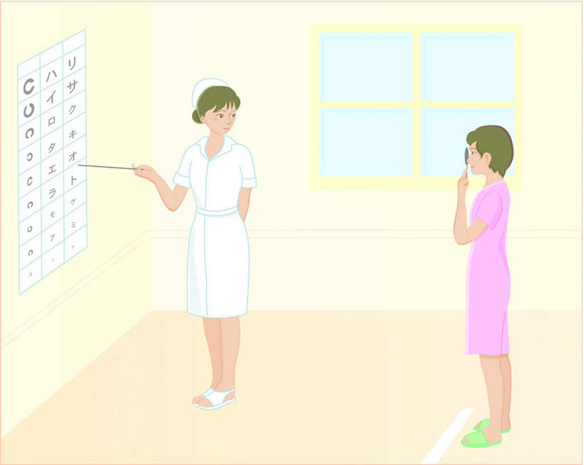 东方人,无人,两个人,病人,护士,站,举,横图,插画,室内,白天,侧面,工作服,制服,数码,科技,床,亚洲,指,阴影,检查,网络,测试,墙,双人床,床单,高光,几何,计算机图形,合成,图画,注视,黄种人,被子,墙壁,墙面,画,观察,看,托,站着,遮,遮掩,观看,电脑合成图,数码合成图,察看,视力,掩盖,被单,遮挡,白衣天使,关注,视力表,验光,漫画,遮盖,写实,具体,具象,掩饰,工作制服,年轻女性,女人,女性,亚洲人,患者,就医者,举起,举手,举着,向上举,向上伸,向上托,站立,彩图,全身,工作套服