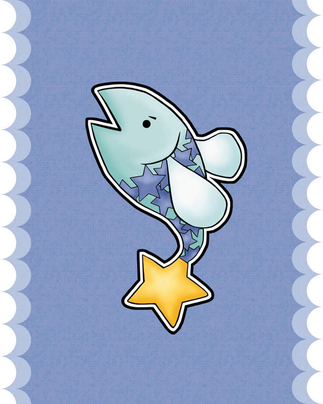 无人,跳,竖图,插画,室内,白天,正面,数码,科技,一条,阴影,花纹,蓝色背景,网络,鱼,边框,图案,星星,光芒,高光,花边,几何,计算机图形,合成,图像,图画,注视,鱼类,画,一个,黄色,动物,观察,看,闪耀,星形,卡通,可爱,活泼,星座,单个,观看,电脑合成图,数码合成图,察看,闪烁,关注,占卜,锯齿,温柔,漫画,五角形,写实,具体,具象,耐心,亲和,双鱼座,细腻,五角星,跳跃,彩图,全身
