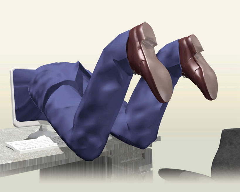 西方人,一个人,无人,商务人士,商务男性,横图,插画,室内,白天,衬衫,电脑,笔记本电脑,数码,科技,桌子,鞋子,椅子,欧洲,欧洲人,仅一个男性,仅一个人,一双,阴影,套装,网络,办公桌,墙,领带,高光,几何,计算机图形,合成,图画,抬腿,通讯设备,墙壁,墙面,画,仅一个年轻男性,背面,趴着,钻,一台,电脑合成图,数码合成图,无线,通信设备,商务装,无线网络,漫画,无线上网,便携式电脑,工薪阶层,写实,具体,具象,手提电脑,男人,男性,年轻男性,白种人,白领,上班族,趴,半身,彩图,衬衣,皮鞋