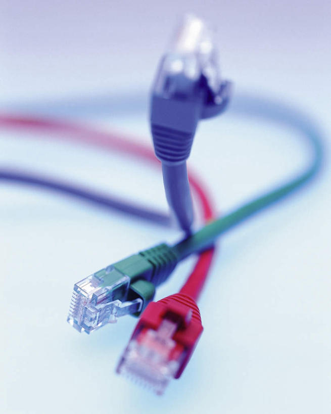 无人,竖图,俯视,室内,特写,白天,白色背景,通讯,数据,静物,阴影,朦胧,模糊,反射,传输,影子,三个,红色,绿色,紫色,摄影,USB接口,通用串行总线,影棚,接口,网线,端口,水晶头,线缆,彩图,高角度拍摄,影棚拍摄,拍摄