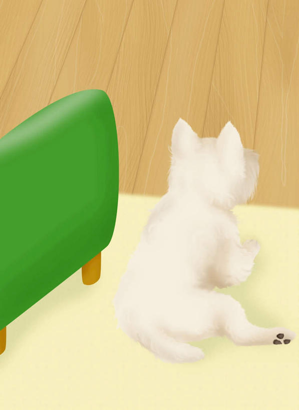 无人,坐,竖图,俯视,插画,室内,白天,数码,科技,地板,沙发,宠物,狗,阴影,光线,网络,影子,地面,高光,几何,计算机图形,合成,图画,注视,木地板,画,一只,绿色,阳光,动物,观察,看,趴着,可爱,观看,电脑合成图,数码合成图,察看,关注,漫画,布艺沙发,萨摩耶,忠诚,写实,具体,具象,犬,趴,坐着,彩图,高角度拍摄,全身