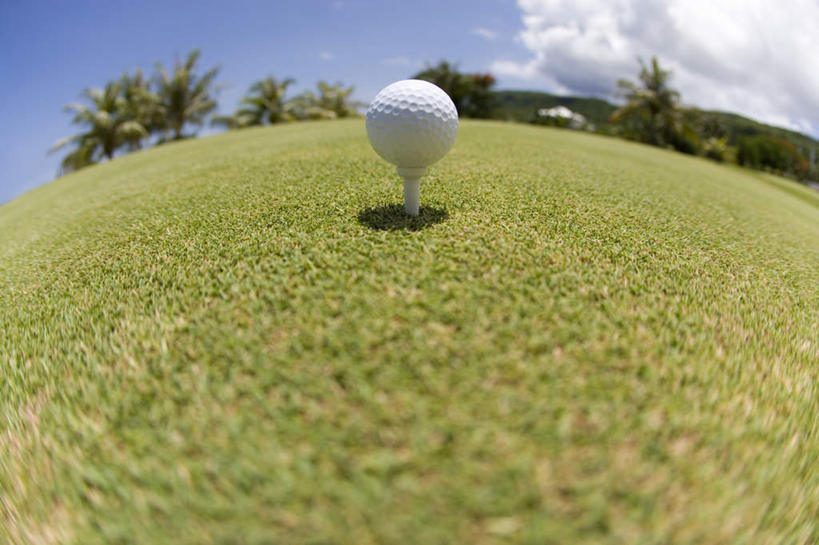 无人,横图,俯视,室外,特写,白天,广角镜头,鱼眼镜头,草地,草坪,树林,植物,高尔夫,高尔夫球,云,云朵,球场,云彩,高尔夫球场,草,树,树木,一个,蓝色,绿色,白云,蓝天,天空,自然,天,球托,生长,单个,成长,高尔夫球杆,绿茵场,高尔夫运动,高尔夫球具,彩图,高角度拍摄