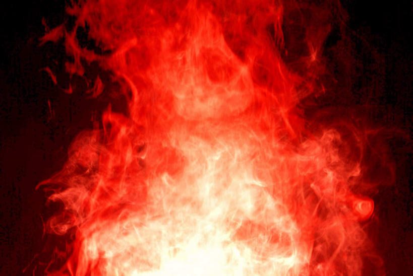 无人,横图,室内,夜晚,正面,蒸汽,火焰,燃烧,红色,天空,天,点燃,闪耀,腾空,耀眼,飘拂,彩图