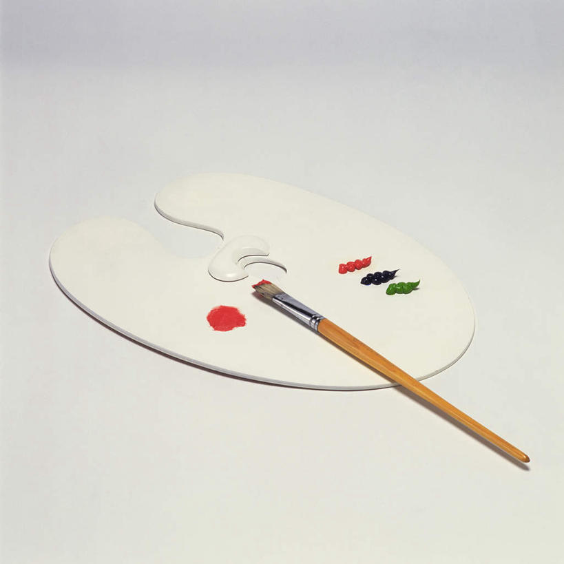 无人,方图,俯视,室内,特写,白天,白色背景,静物,笔,办公用品,文具,一个,红色,绿色,黑色,画笔,学习用品,摄影,影棚,单个,颜料,文具用品,调色板,彩图,高角度拍摄,影棚拍摄,拍摄