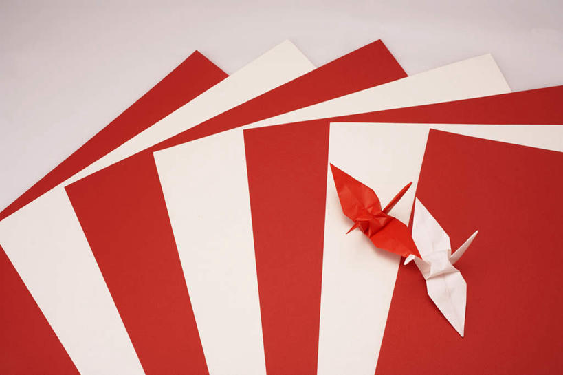 无人,横图,俯视,室内,特写,白天,白色背景,静物,一堆,许多,堆叠,堆积,艺术,折纸,纸艺,手工艺品,纸张,千纸鹤,文化,红色,白色,纸鹤,工艺品,两只,摄影,影棚,堆,高雅,工艺折纸,自信心,品位,彩图,高角度拍摄,影棚拍摄,拍摄