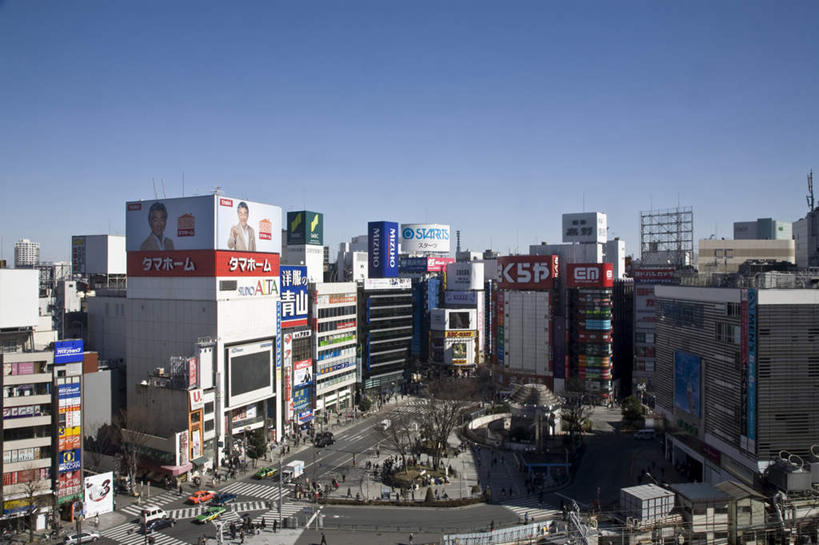 无人,高楼大厦,横图,俯视,航拍,室外,白天,度假,美景,城市风光,城市,大厦,道路,建筑,街道,路,摩天大楼,公路,东京,日本,许多,阴影,光线,日文,标志,文字,影子,字符,景观,交通,新宿,娱乐,标识,建设,招牌,广告,蓝色,蓝天,天空,阳光,天,享受,休闲,景色,放松,晴朗,鸟瞰,东亚,本州,万里无云,关东地方,本州岛,日本国,东京都,新宿区,日语,县厅,东京市,晴空,晴空万里,马路,彩图,高角度拍摄,大楼,高层建筑,高楼,摩天楼