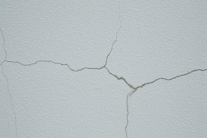 无人,横图,室内,特写,白天,正面,一面,开裂,朦胧,模糊,裂痕,墙,墙壁,墙面,白色,裂纹,彩图