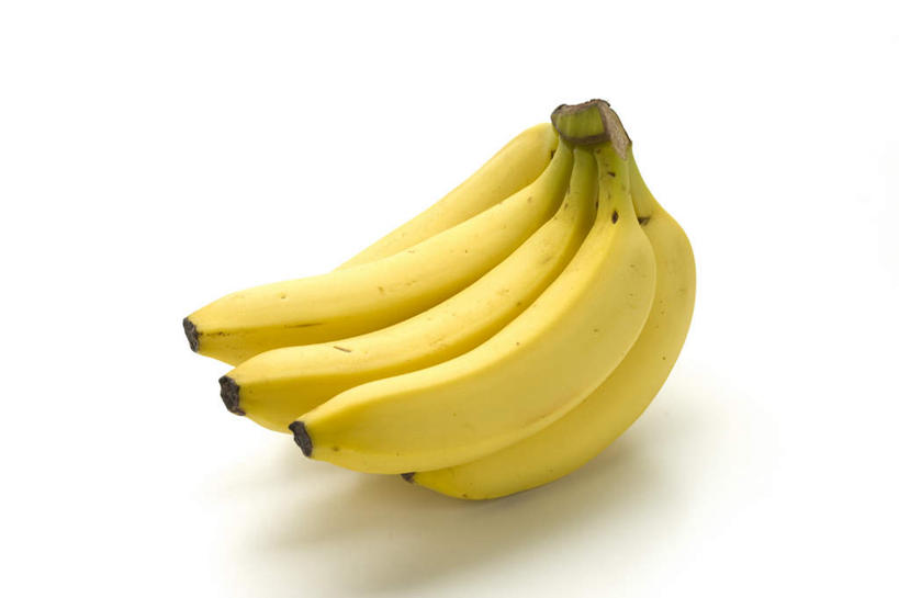 无人,横图,俯视,室内,特写,白天,白色背景,香蕉,水果,一串,朦胧,模糊,新鲜,生食,食品,果实,食物,摄影,有机食品,绿色食品,影棚,甘蕉,彩图,高角度拍摄,影棚拍摄,拍摄