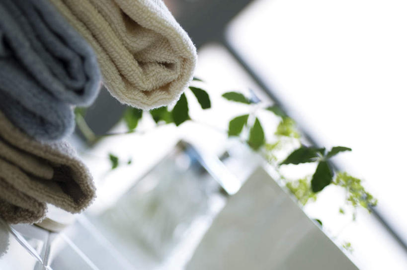 无人,横图,俯视,室内,特写,白天,植物,静物,朦胧,模糊,装饰,纺织物,盆栽,咖啡色,盆景,蓝色,绿色,白色,自然,毛巾,清洁,生长,五条,成长,保暖,华丽,修饰,点缀,透气,防水,衬托,美观,雅致,雅观,储水,耐磨,吸水,彩图,高角度拍摄