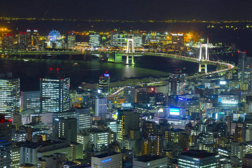 无人,高楼大厦,横图,俯视,航拍,白天,夜晚,度假,河流,美景,水,城市风光,城市,大厦,建筑,摩天大楼,东京,日本,亚洲,朦胧,模糊,河水,景观,水流,彩虹大桥,娱乐,建设,享受,休闲,景色,放松,鸟瞰,东亚,本州,关东地方,本州岛,日本国,东京都,日本彩虹大桥,彩图,高角度拍摄,大楼,高层建筑,高楼,摩天楼