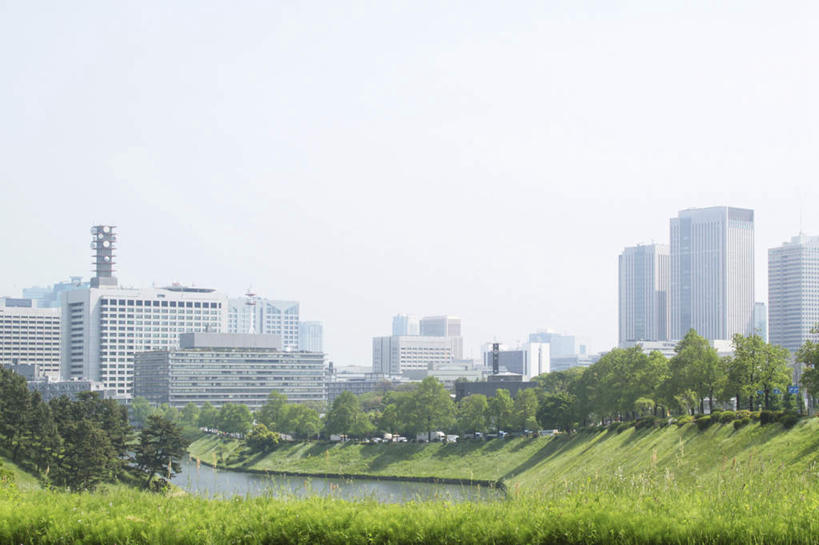 无人,高楼大厦,横图,室外,白天,正面,度假,草地,草坪,河流,美景,水,植物,城市风光,城市,大厦,建筑,摩天大楼,东京,日本,亚洲,阴影,光线,影子,河水,景观,水流,云,云朵,云彩,娱乐,草,树,树木,蓝色,绿色,白云,蓝天,天空,阳光,自然,天,享受,休闲,景色,放松,生长,成长,东亚,本州,关东地方,本州岛,日本国,东京都,彩图,大楼,高层建筑,高楼,摩天楼
