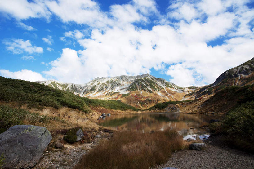 无人,横图,室外,白天,仰视,旅游,度假,火山,河流,石头,美景,山,树林,水,植物,富山县,日本,亚洲,许多,石子,河水,景观,山峰,水流,云,云朵,山峦,云彩,娱乐,树,树木,蓝色,绿色,白云,蓝天,天空,自然,天,享受,休闲,景色,放松,生长,晴朗,成长,自然风光,东亚,本州,本州岛,日本国,中部地方,富山,活火山,石块,死火山,休眠火山,晴空,彩图,低角度拍摄,地狱谷