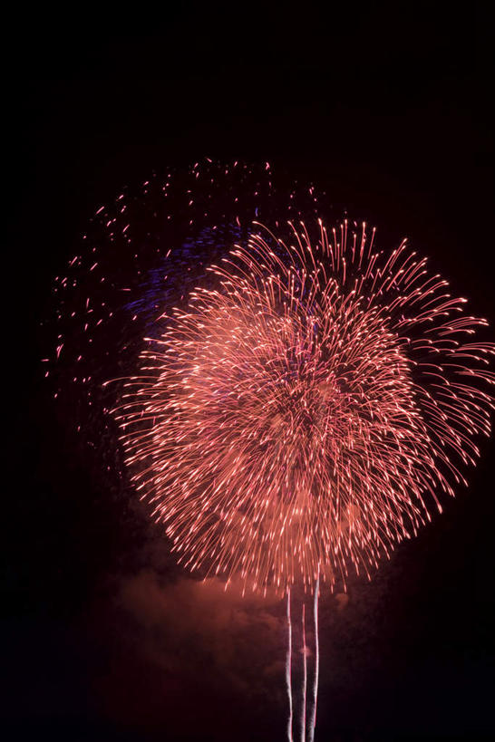 无人,竖图,彩色,室外,特写,夜晚,仰视,爆炸,烟火,日本,亚洲,许多,黑色背景,光线,光泽,烟雾,光芒,辉煌,美丽,照射,扩散,粉色,红色,焰火,灿烂,闪耀,闪烁,壮丽,礼花,照耀,五彩缤纷,光辉,东亚,烂漫,本州,本州岛,日本国,中部地方,山梨,山梨县,花炮,礼花炮,绚烂,毫光,闪动,闪灼,灿艳,绮丽,绚丽,烟花,彩图,低角度拍摄