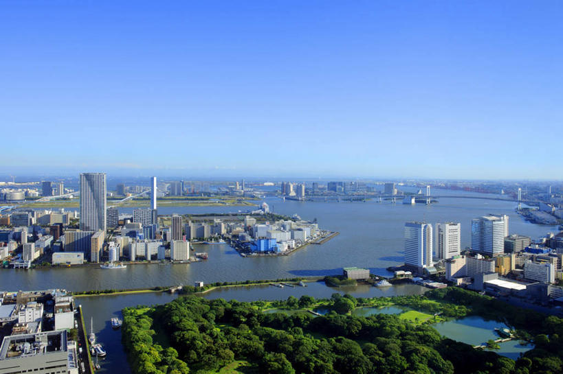 无人,高楼大厦,横图,俯视,航拍,室外,白天,度假,草地,草坪,海浪,海洋,美景,植物,城市风光,城市,大桥,大厦,建筑,立交桥,摩天大楼,桥梁,船,东京,日本,亚洲,波纹,景观,浪花,云,云朵,高架,建筑群,斜拉桥,桥,游艇,涟漪,江东区,两艘,云彩,娱乐,建设,草,树,树木,蓝色,绿色,白云,蓝天,水纹,天空,自然,海水,交通工具,波浪,天,享受,休闲,景色,放松,生长,晴朗,成长,鸟瞰,载具,海景,东亚,本州,关东地方,本州岛,日本国,东京都,水晕,大海,风浪,海,海水的波动,近岸浪,涌浪,晴空,彩图,高角度拍摄,大楼,高层建筑,高楼,摩天楼