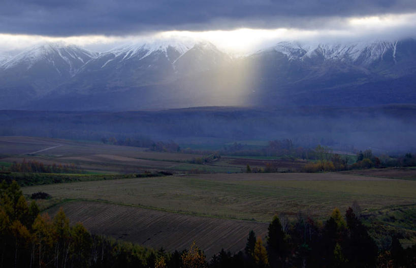 无人,农田,横图,俯视,室外,白天,旅游,度假,庄稼,农作物,美景,树林,雪,雪山,植物,大雪,北海道,日本,亚洲,阴影,梦幻,发光,光束,光线,影子,积雪,景观,雪景,云,云朵,光亮,云彩,娱乐,树,树木,蓝色,绿色,白云,蓝天,天空,阳光,自然,天,享受,休闲,景色,放松,寒冷,生长,晴朗,成长,未来,发亮,自然风光,东亚,憧憬,日本国,北海道地方,北海道岛,严寒,晴空,彩图,高角度拍摄,耕地,庄稼田