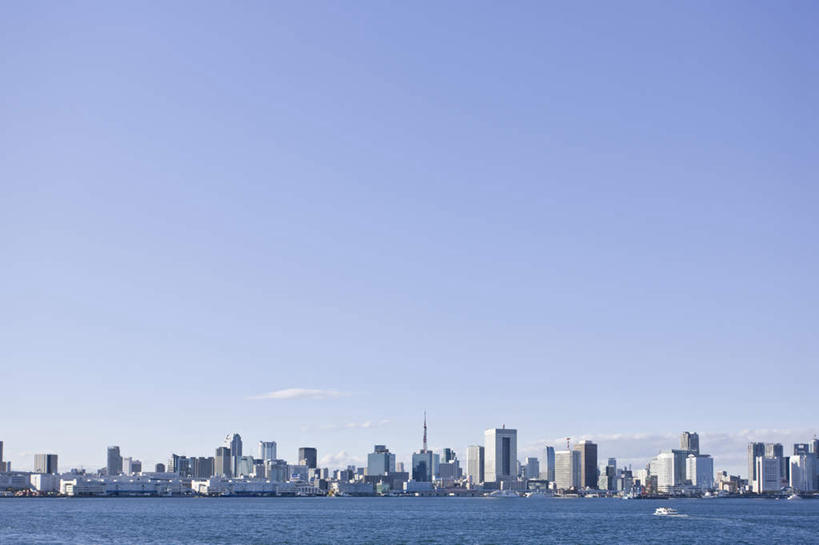 无人,高楼大厦,横图,全景,室外,白天,正面,度假,海浪,海洋,美景,天际线,城市风光,城市,大厦,建筑,摩天大楼,东京,日本,亚洲,景观,浪花,建筑群,娱乐,建设,蓝色,蓝天,天空,海水,天,享受,休闲,景色,放松,海景,东亚,本州,关东地方,本州岛,日本国,东京都,大海,风浪,海,海水的波动,近岸浪,涌浪,彩图,大楼,高层建筑,高楼,摩天楼