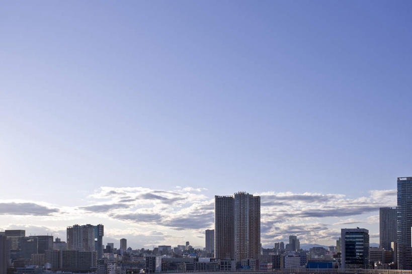 无人,高楼大厦,横图,全景,室外,白天,正面,度假,美景,天际线,城市风光,城市,大厦,建筑,摩天大楼,东京,日本,亚洲,景观,云,云朵,建筑群,云彩,娱乐,建设,蓝色,白云,蓝天,天空,天,享受,休闲,景色,放松,晴朗,东亚,本州,关东地方,本州岛,日本国,东京都,品川,晴空,彩图,大楼,高层建筑,高楼,摩天楼