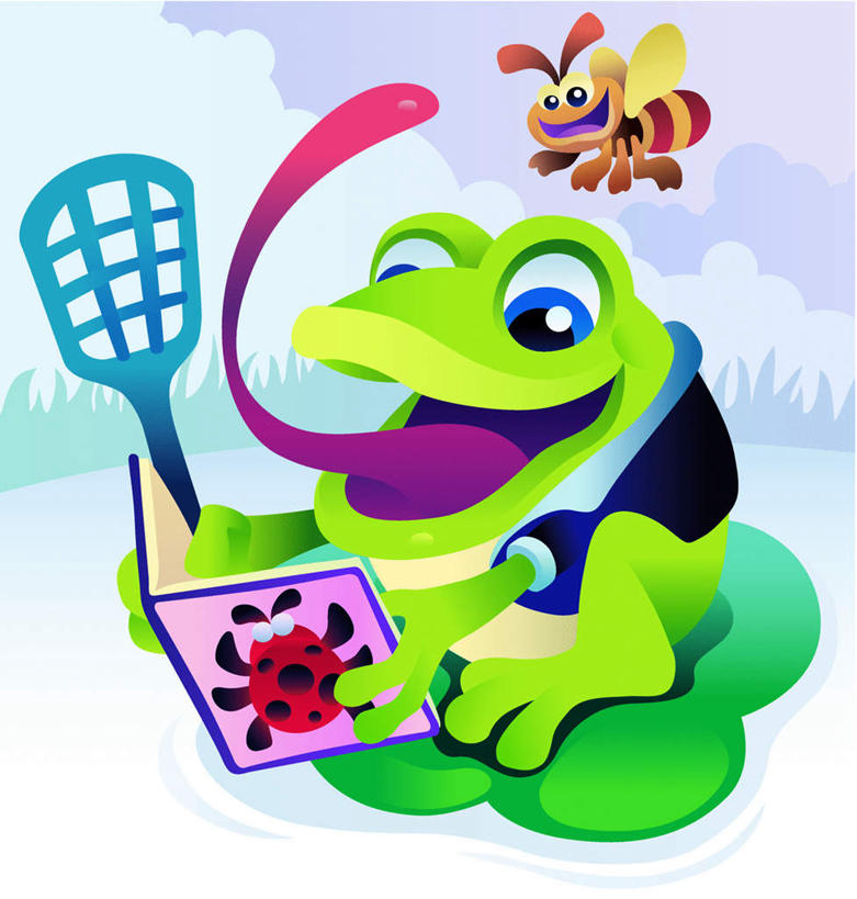 无人,坐,竖图,插画,室内,白天,正面,看书,阅读,数码,科技,青蛙,野生动物,苍蝇,书籍,握,学习,阴影,网络,细菌,昆虫,高光,几何,计算机图形,拿,合成,图画,拿着,注视,画,动物,书本,观察,看,可爱,读书,浏览,握着,活泼,观看,电脑合成图,数码合成图,察看,关注,漫画,病菌,苍蝇拍,写实,具体,具象,害虫,传染,四害,书,图书,坐着,半身,彩图