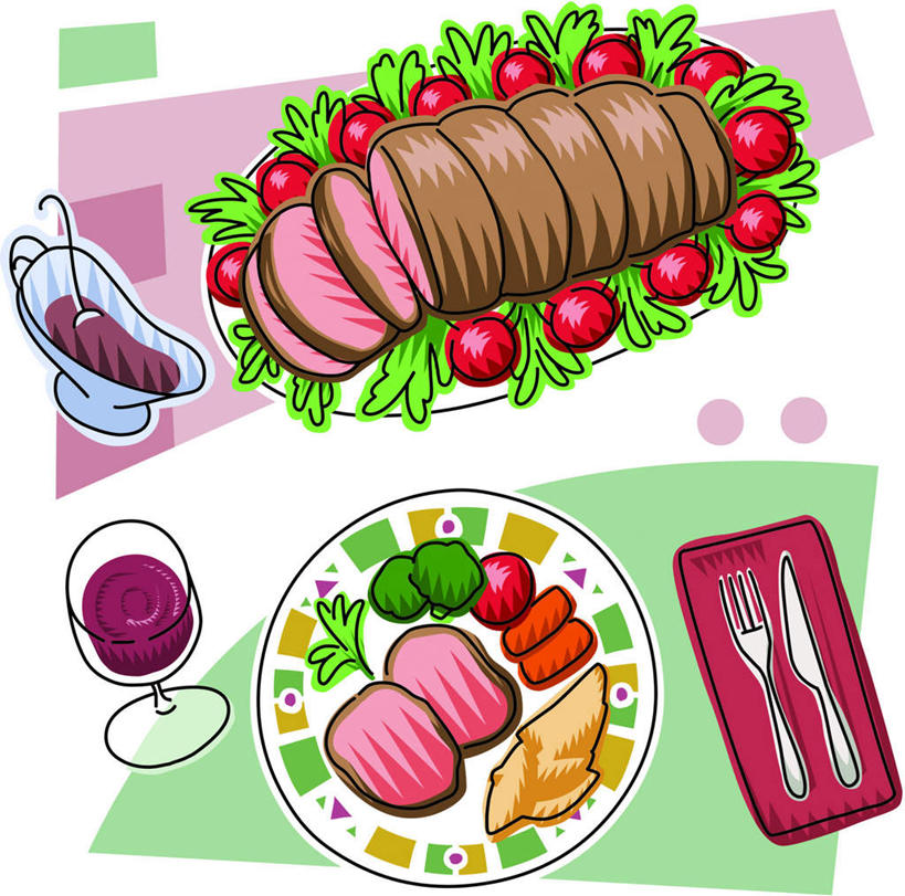 葡萄酒,餐厅,横图,插画,室内,白天,正面,数码,科技,水果,阴影,丰富,新鲜,网络,刀叉,生食,牛排,美味,食品,果实,刀具,酒类,高光,几何,计算机图形,丰盛,合成,菜叶,图画,菜肴,画,酒,食物,饮料,盘子,有机食品,绿色食品,电脑合成图,数码合成图,可口,漫画,写实,具体,具象,丰硕,丰厚,富厚,厚实,适口,彩图,全身,餐馆,饭店,饭馆