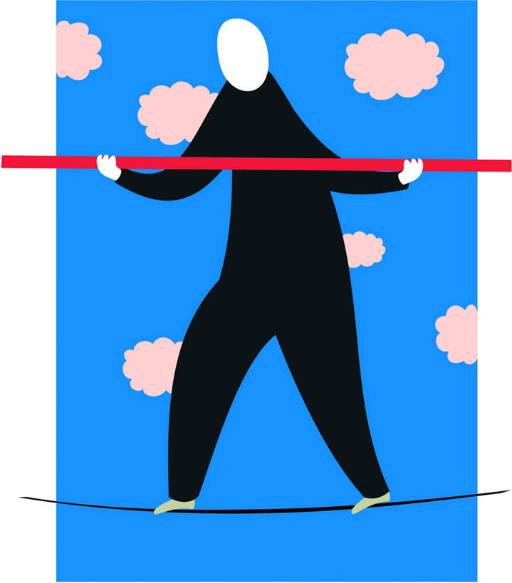 西方人,秃头,一个人,无人,站,竖图,插画,室内,白天,白色背景,正面,数码,科技,欧洲,欧洲人,仅一个人,握,阴影,服装,网络,云,云朵,高光,几何,计算机图形,拿,合成,云彩,图画,拿着,休闲装,画,衣服,红色,蓝色,白云,蓝天,天空,绳子,天,站着,休闲,休闲服,平衡,握着,服饰,绳索,电脑合成图,数码合成图,漫画,写实,具体,具象,均衡,杆子,白种人,光头,无发,站立,彩图,全身