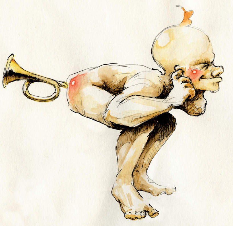 西方人,一个人,无人,横图,插画,室内,白天,侧面,数码,科技,金属制品,欧洲,欧洲人,仅一个男性,仅一个人,弯腰,阴影,网络,金属,乐器,铜管乐器,小号,高光,几何,计算机图形,合成,图画,裸露,画,仅一个年轻男性,一个,单个,赤裸,电脑合成图,数码合成图,铜管,裸,猥琐,漫画,写实,具体,具象,弯身,放屁,男人,男性,年轻男性,白种人,彩图,全身