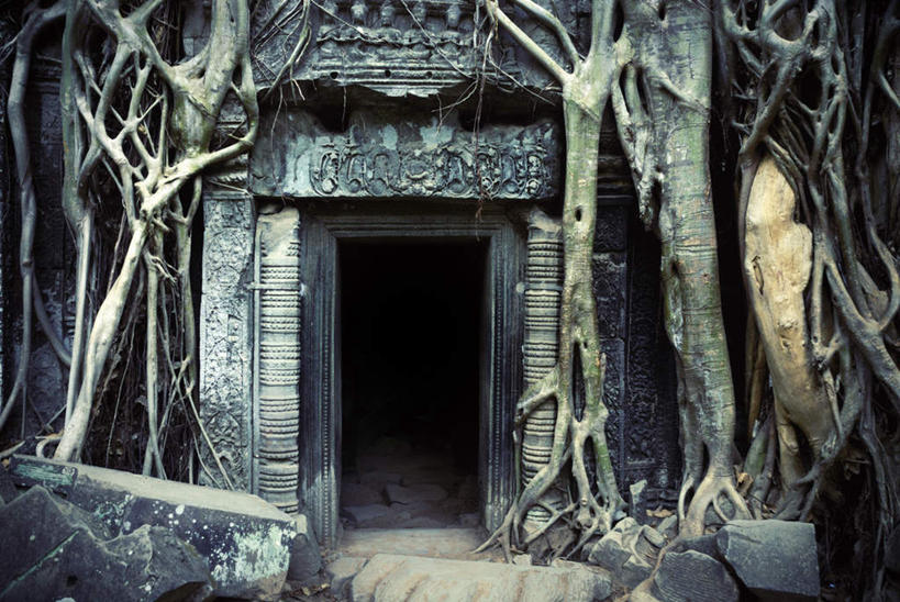 无人,横图,俯视,室外,白天,旅游,度假,荒凉,石头,植物,楼梯,门,标志建筑,地标,建筑,古老,干枯,石子,阶梯,娱乐,建设,台阶,树,树木,绿色,自然,门框,享受,休闲,旅游胜地,放松,生长,成长,干涸,凋谢,陈腐,枯槁,荒地,荒芜,石块,岩石,彩图,高角度拍摄