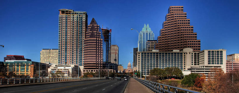 无人,高楼大厦,横图,室外,白天,正面,度假,美景,植物,城市风光,城市,大厦,道路,建筑,路,摩天大楼,公路,美国,阴影,光线,影子,景观,交通,娱乐,建设,树,树木,蓝色,绿色,蓝天,天空,阳光,自然,天,享受,休闲,景色,放松,生长,晴朗,成长,笔直,北美,北美洲,延伸,德克萨斯州,美洲,德克萨斯,万里无云,得州,德州,得克萨斯州,孤星之州,首府,北亚美利加洲,亚美利加洲,奥斯汀,奥斯丁,笔挺,延长,晴空,晴空万里,马路,彩图,大楼,高层建筑,高楼,摩天楼