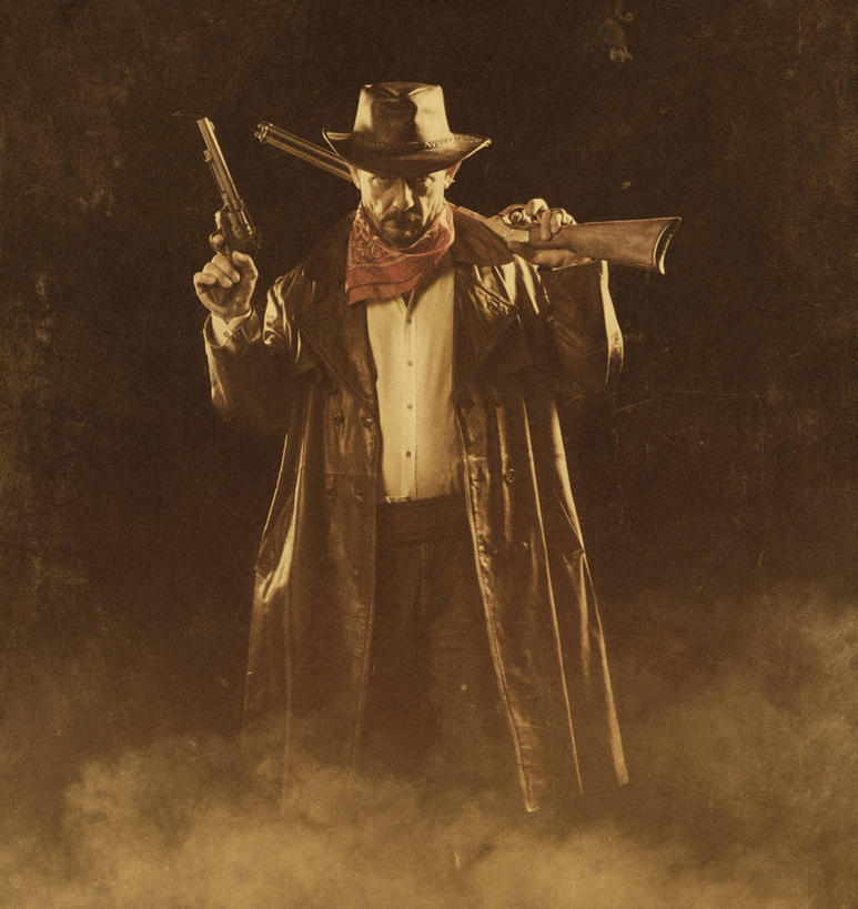 西方人,一个人,牛仔,站,竖图,室内,白天,正面,竞争,帽子,欧洲,欧洲人,仅一个男性,仅一个人,对抗,握,阴影,黑色背景,服装,朦胧,模糊,装饰,冲突,反射,枪支,影子,烟雾,两把,风衣,注视,破坏,外套,仅一个年轻男性,衣服,红色,黑色,围巾,遮阳帽,观察,看,扛,站着,温暖,猎枪,武器,战争,握着,摄影,服饰,手枪,影棚,围脖,观看,保暖,华丽,损坏,点缀,察看,攻击,威胁,衣着,御寒,穿着,对立,关注,矛盾,兵器,防御,枪械,弹夹,敌对,挫败,斗争,抗拒,抗衡,衬托,美观,雅致,雅观,杀伤,威慑,衣饰,子弹夹,扛在肩上,危险,男人,男性,年轻男性,白种人,牧牛工,牧牛人,牧童,站立,半身,彩图,影棚拍摄,拍摄,滑膛枪,鸟枪,散弹枪,霰弹枪