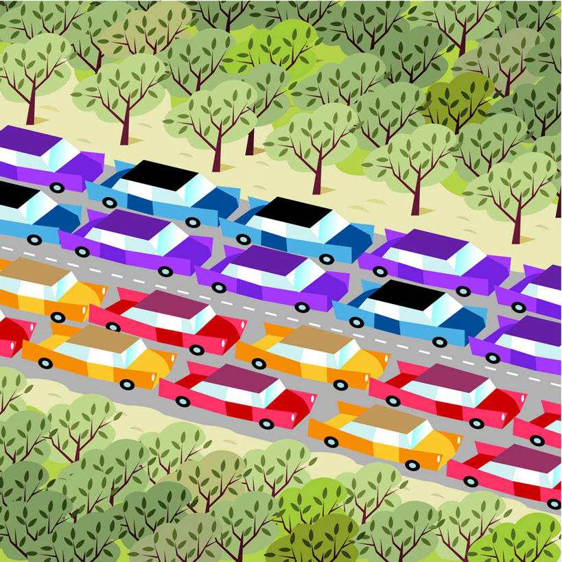 无人,方图,插画,室内,白天,正面,数码,科技,草地,草坪,树林,植物,道路,路,公路,汽车,一排,许多,阴影,整齐,并列,并排,光线,网络,影子,交通,很多,高光,几何,计算机图形,拥堵,拥挤,合成,图画,车,画,草,树,树木,排列,绿色,阳光,自然,交通工具,轿车,生长,成长,堵车,塞车,电脑合成图,数码合成图,合成图,队列,载具,平行,漫画,写实,具体,具象,马路,彩图