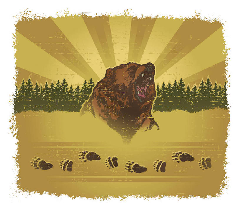 头,无人,横图,插画,室内,白天,正面,数码,科技,森林,树林,植物,野生动物,熊,一排,咆哮,脚印,阴影,整齐,光线,网络,影子,高光,几何,计算机图形,合成,图画,画,树,树木,排列,一只,绿色,阳光,自然,动物,张嘴,生长,成长,电脑合成图,数码合成图,足迹,合成图,队列,凶猛,漫画,张大嘴巴,怒吼,写实,具体,具象,行踪,脚迹,呼啸,狂嗥,残暴,凶残,头部,张开嘴,棕熊,马熊,半身,彩图