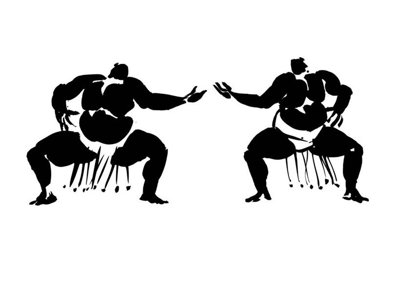 东方人,无人,两个人,站,横图,黑白,插画,室内,白天,白色背景,正面,民族服装,锻炼,快乐,比赛,运动,竞争,数码,科技,摔跤,亚洲,阴影,服装,网络,高光,几何,计算机图形,合成,图画,扭头,黄种人,娱乐,手叉腰,裸露,画,衣服,叉腰,站着,转头,休闲,服饰,电脑合成图,数码合成图,体育运动,衣着,合成图,穿着,裸,漫画,相扑,写实,具体,具象,衣饰,体育,男人,男性,中年男性,亚洲人,站立,半身,传统服装,民俗服,健身,角抵,摔跤运动,素舞